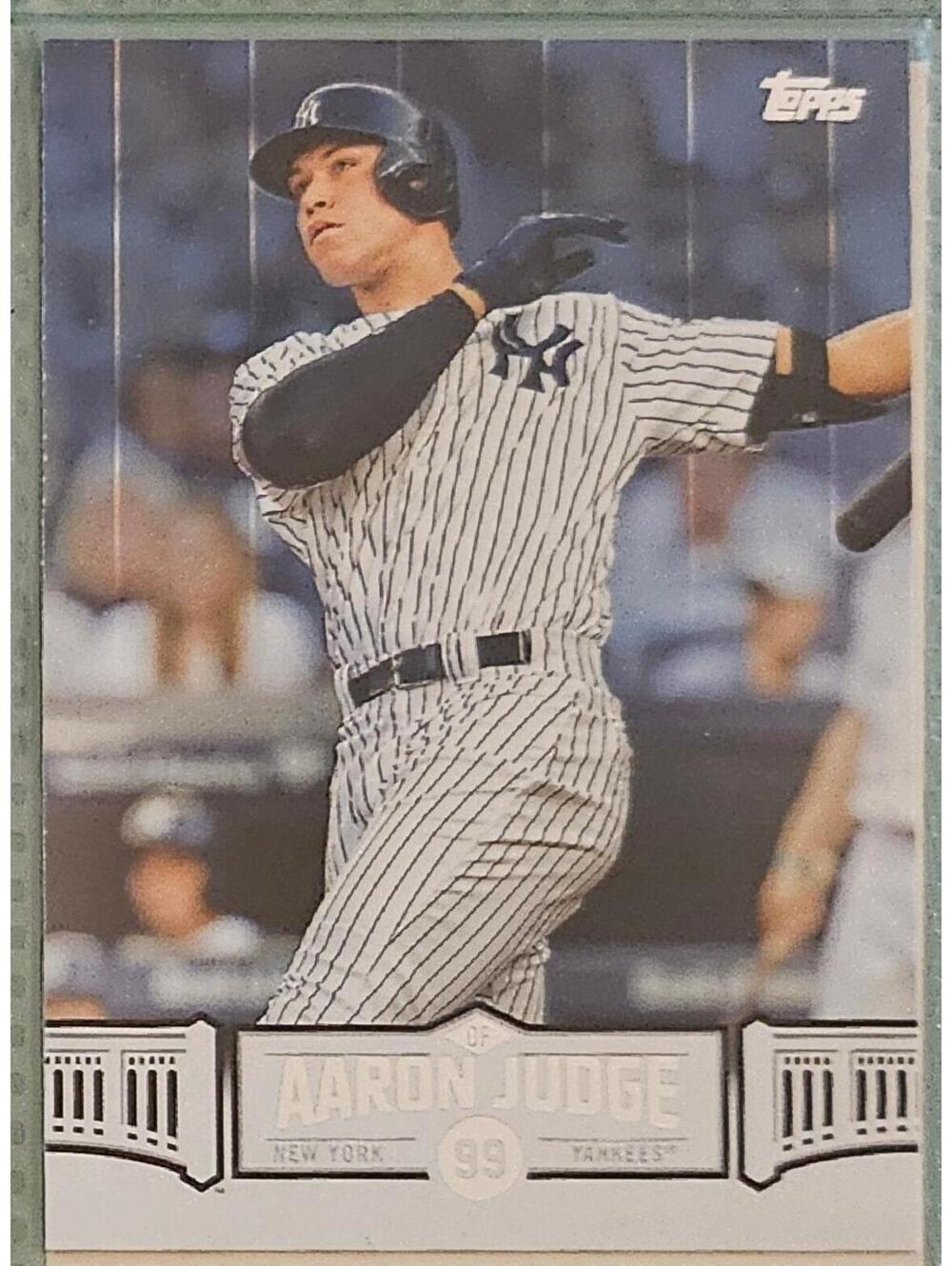 Aaron Judge [Blue variant] #AJ-7 (2018 Topps Aaron Judge Highlights) Crushed